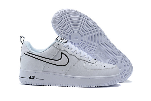 Women's Air Force 1 Low Top White Shoes 0112